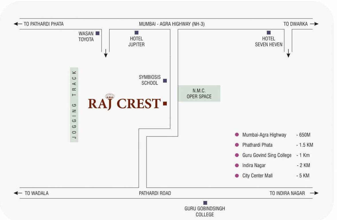 Jaybhave Raj Crest Floor plan